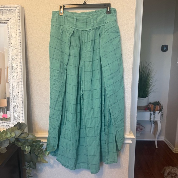Free People Lunar Cove Wide Leg Pants size large - Picture 12 of 14